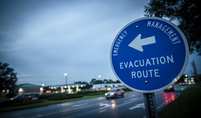 Hurricane Evacuation Route